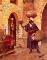 Le Marchand De Fleurs Araber Maler Rudolf Ernst